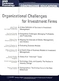 Books : Organizational Challenges for Investment Firms