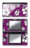 Hibiscus Design Decal Protective Skin Sticker for Nintendo DS Lite