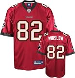 Kellen Winslow Jr. Red Reebok NFL Replica Tampa Bay Buccaneers Kids 4-7 Jersey