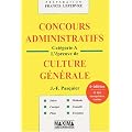 Concours administratifs : Cat�gorie A , l'�preuve de culture g�n�rale