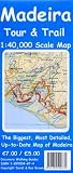 Madeira Tour and Trail Map (Tour & Trail Map)