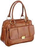PIECES HEINA BAG 17033766, Damen Henkeltaschen, Beige (COGNAC), 32*26*12 cm (B x H x T)