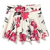 オールドネイビー OLD NAVY/ フォールドオーバー エーライン スカート for トドラー レッド &ホワイト フローラル ボトムススカート(スコート) 5歳【並行輸入】