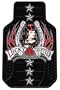Lucky 13 "Lady Luck" Universal-Fit Molded Front Floor Mat - Set of 2