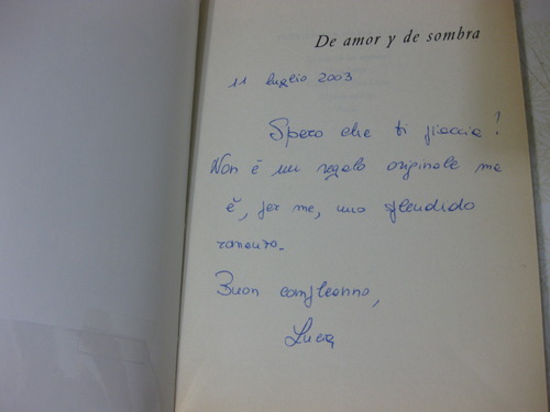 de amor y de sombra isabel allende. de amor y de sombra.