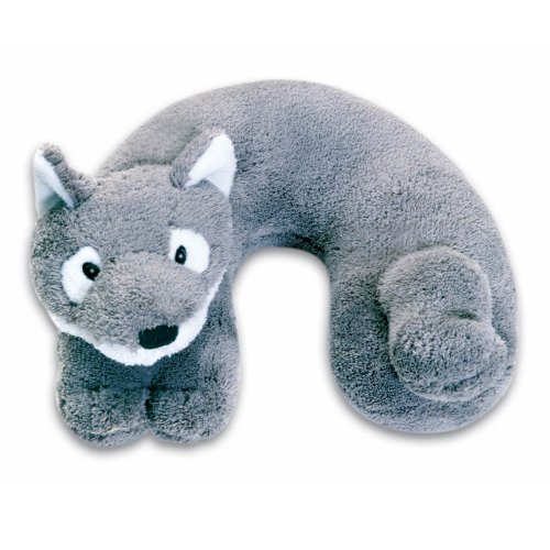 Noodlehead Travel Buddies Neck Pillow - Wolf