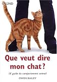 Que veut dire mon chat ?