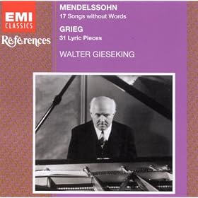 Lieder Ohne Worte/Lyric Pieces