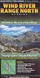Wind River Mountains Topographic Map - Northern Half