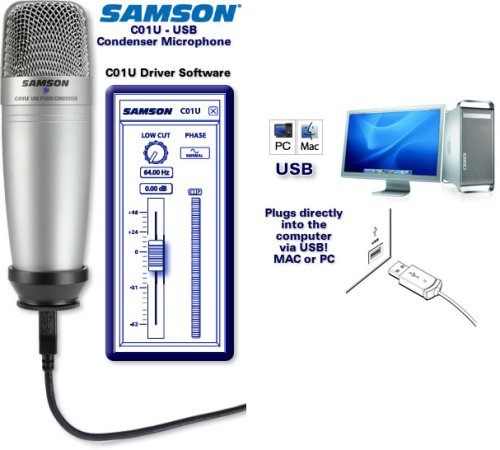 Samson CO1U USB Condenser Microphone
