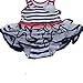 BHL Girls Baby 2 Piece Swimwear 2-8Y Salior (3-4 Years, Navy Stripe)