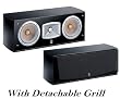 Yamaha Center Channel Speaker - Magnetically Shielded 2-way Bass-Reflex Acoustic Suspension with Dual 5 Polymer-injected Mica Diaphragm Cone Woofer & Movie Theater Waveguide Horn