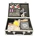 4 Machine Gun Tattoo Machine Body Art Tattoo Gun Tattoo Kit with Case INK, Needles, foot padel, clip cord and all the accessories & Case T02