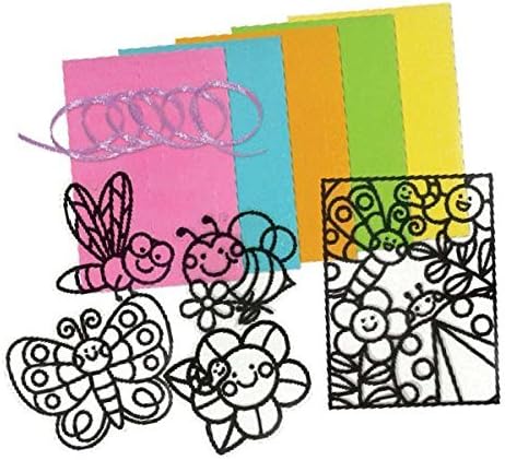 Imagine I Can Stained Glass Stick-ons Galaxy