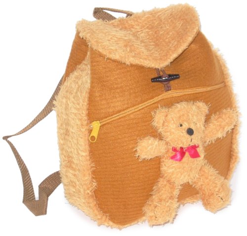 Imagen principal de Poessa - Mochila oso inglés peluche 30x29 cm