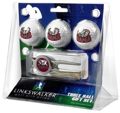 Alabama Crimson Tide 3 Golf Ball Gift Pack W/ Kool Tool - Ncaa College Athletics