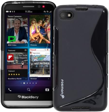 Fosmon 3 in 1 ULTRA Bundle for Blackberry Z30 - x3 Fosmon DURA S Series TPU Cases