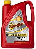 Schaeffer Manufacturing 0711-006S Supreme 7000 Synthetic Plus Diesel Engine Oil, 10W-30, 1 gal