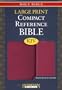 Large Print Compact Reference Bible-KJV-Magnetic Flap