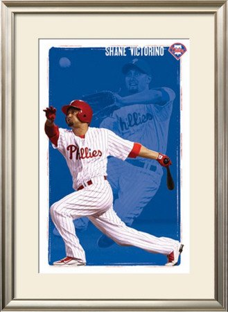 Philadelphia Phillies - Shane Victorino Framed Poster Print, 33x45