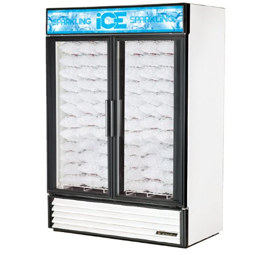 True GDIM-49 54 Glass Door Ice Merchandiser