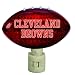 Pack of 2 NFL Cleveland Browns Football Shaped Night Lights