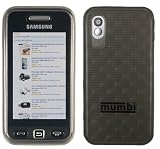 mumbi Silicon Case Samsung S5230 Star Schutzhülle – DIAMANT SMOKE Effekt