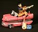 Rock & Roll Star Lead Guitar Pink Cadillac Hinged Box phb