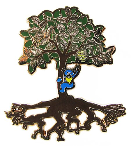 Grateful Dead How Sweet It Is Dancing Bear Lapel Pin