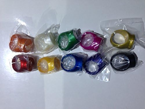 Green Lantern &amp; Legion of Superheroes DC Comics Rings -- Set of 10 by Green Lantern Rings