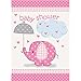 Unique Elephant Baby Shower Party Invitations, 5.5