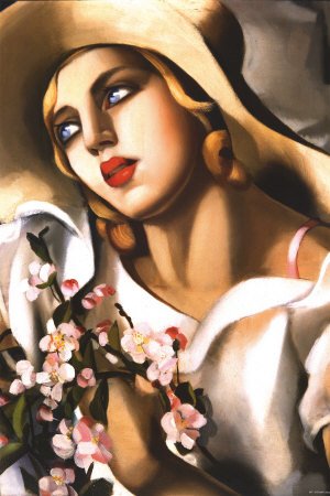 Portrait Fille Styles Art Poster Print by Tamara de Lempicka, 24x36