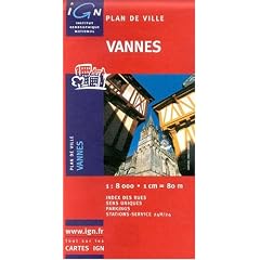 Plan de ville : Vannes (sans livret)