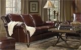 Bradington-Young 519 - ST Gearhart 4 Piece Leather Living Room Set