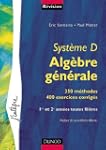 Syst�me D - Aleg�bre g�n�rale - 350 m...