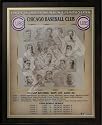 1908 Chicago Cubs World Series Champions Team 13x16 Plaque