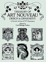 Treasury of Art Nouveau Design & Ornament (Dover Pictorial Archive Series)