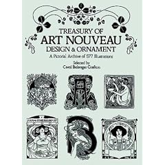 Treasury of Art Nouveau Design and Ornament (Dover Pictorial Archives)