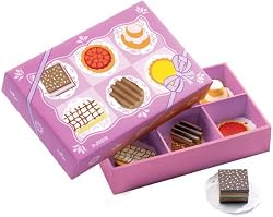 Djeco Wood Pastry Pretend Play Food Set