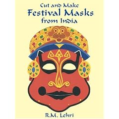 Cut & Make Festival Masks from India: 6 Full-Color Designs (Cut-Out Masks)