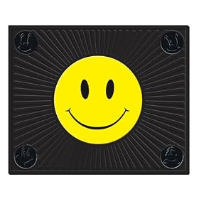Happy Face Molded 14" x 17" Utility Mat: Automotive