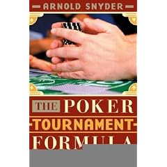 The Poker Tournament Formula