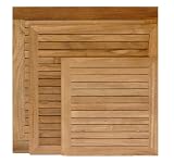 Square Outdoor Teak Table Top