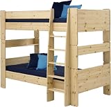 Steens 29061519 Etagenbett SFK 164 x 206 x 114 cm Kiefer massive, natur lackiert