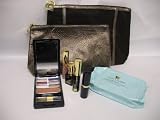 Estee Lauder (6 Items) Makeup Set with 2 Nice Cosmetic Bags