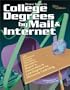 Bears' Guide to College Degrees by Mail and Internet
