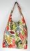 Trendy Sturdy Shopping Tote Bag - Color Leaves Pattern