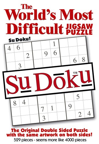 : Worlds Most Difficult Sudoku Jigsaw Puzzle (529pc)