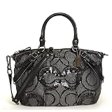 Coach 15945 Madison Sequin Op Art Sophia Black