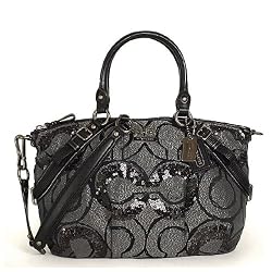 Coach 15945 Madison Sequin Op Art Sophia Black